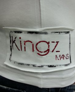Дизайнерская футболка Kingz