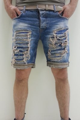 дизайнерские джинсовые шорты Kingz 1414